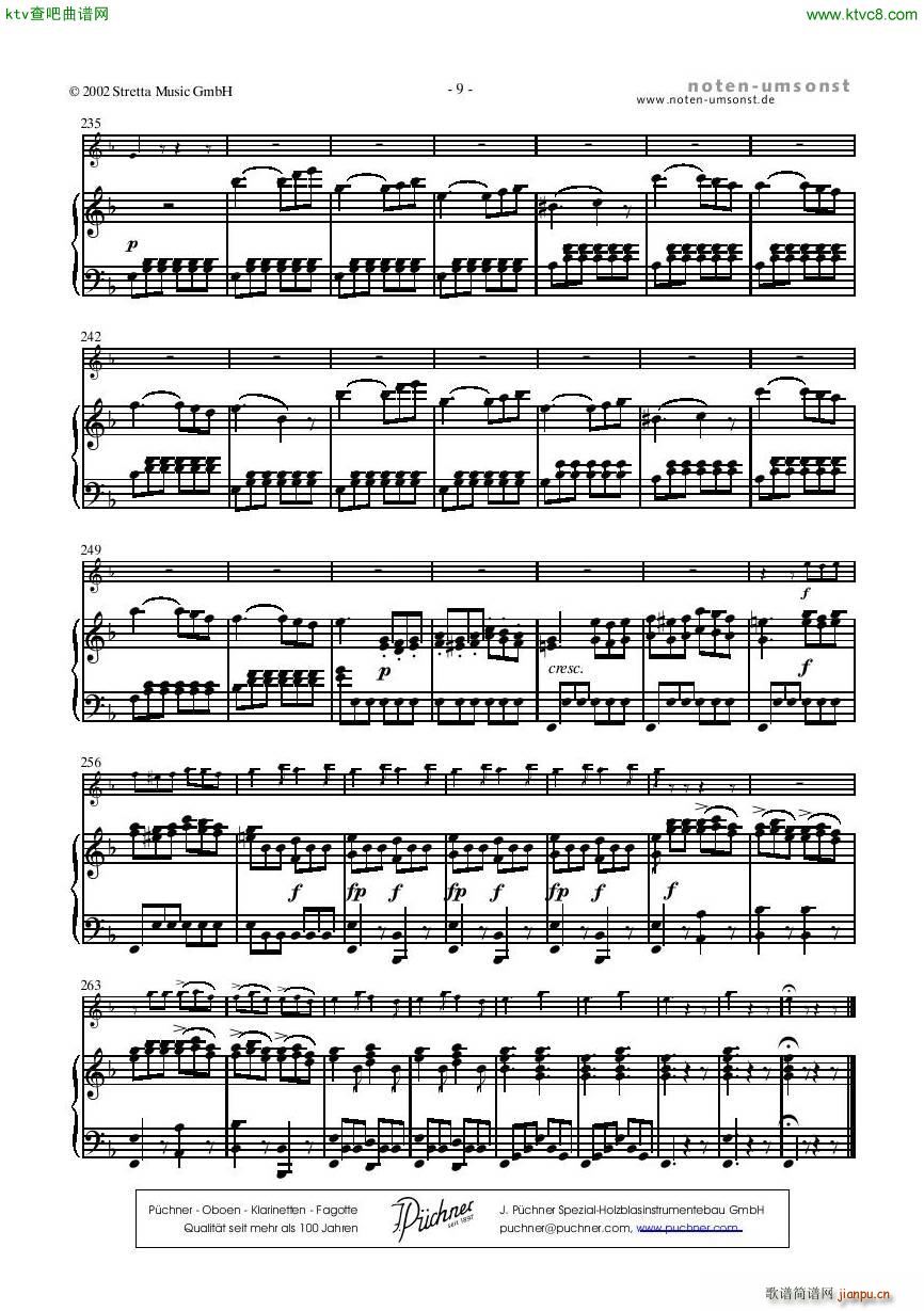 Donizetti Sonate Fdur Flute Piano(����V)19
