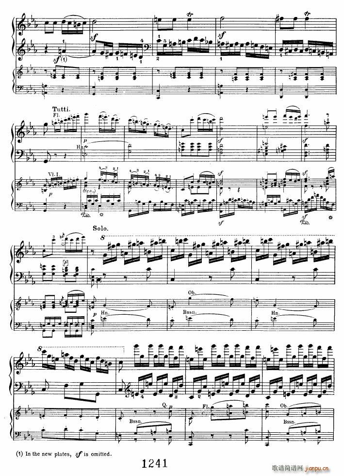 Beethoven op 37 Piano Concerto no 3 2pno red ��(����V)8