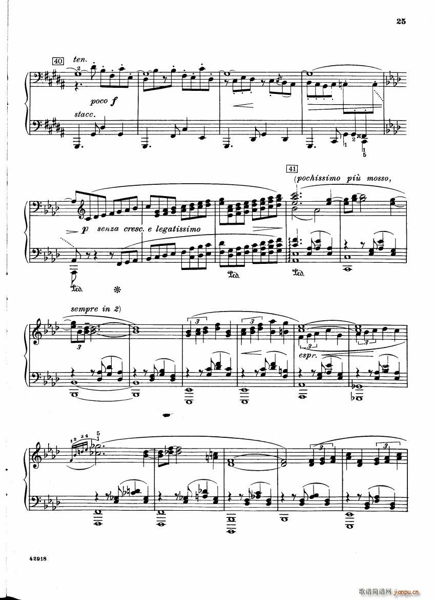 Barber op 28 Souvenirs piano solo(����V)25