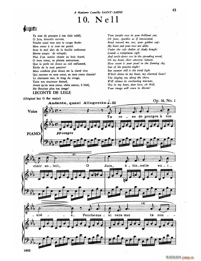 Faure 30 Songs һ 30 Songs һ(ʮ�ּ�����)42