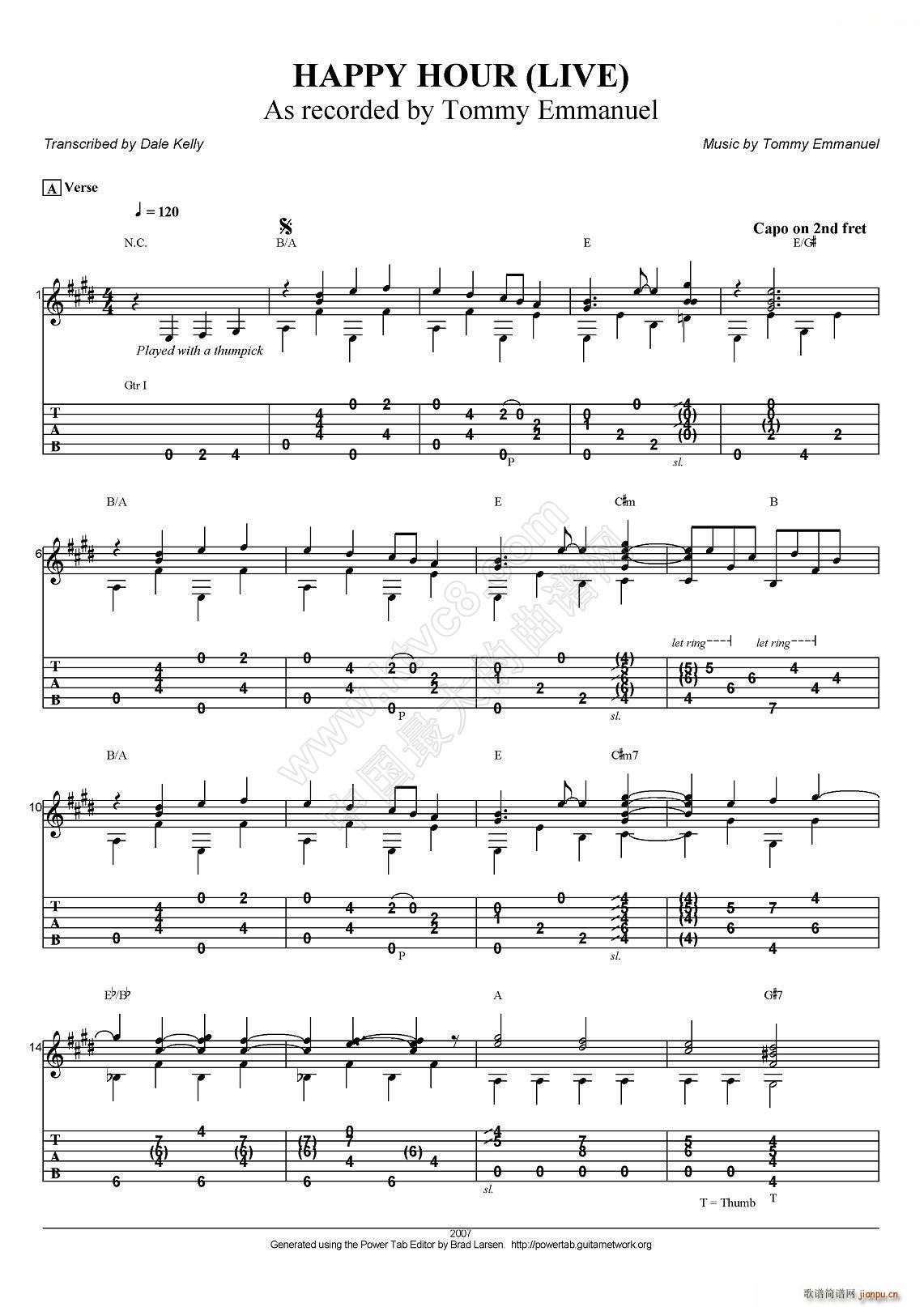 tommy emmanuel happy hour live ָ������(�����V)1