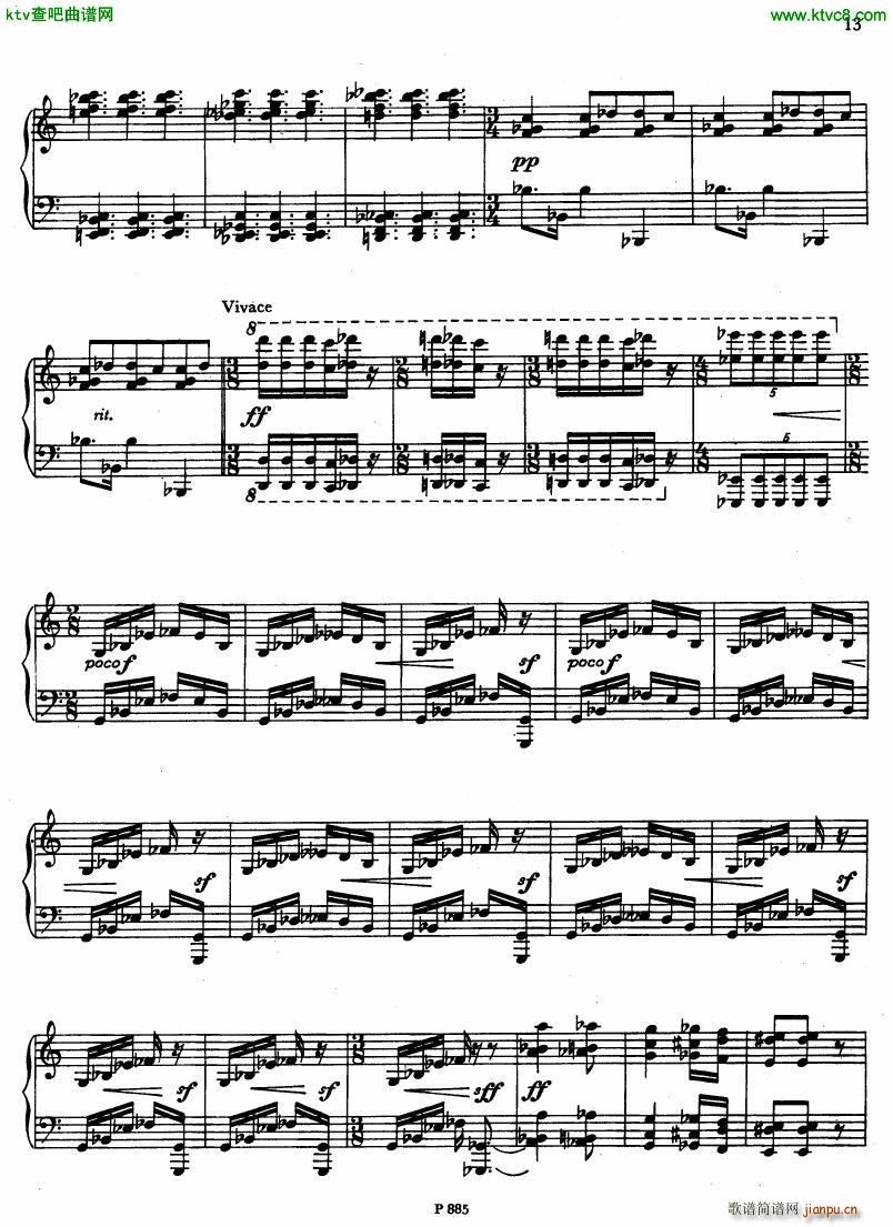 Fiser piano sonata no 4(����V)11