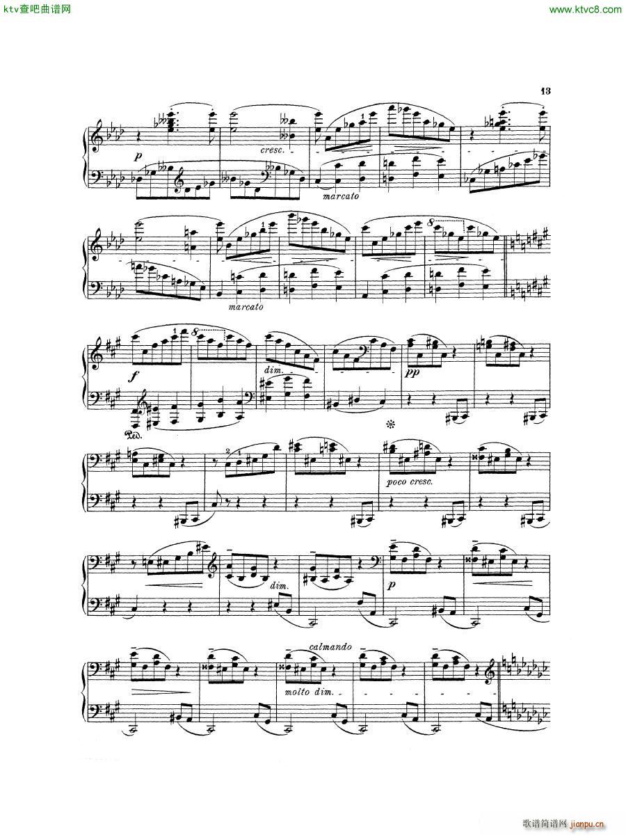 D Albert op 16 no 1 2 Waltz and Scherzo(����V)14