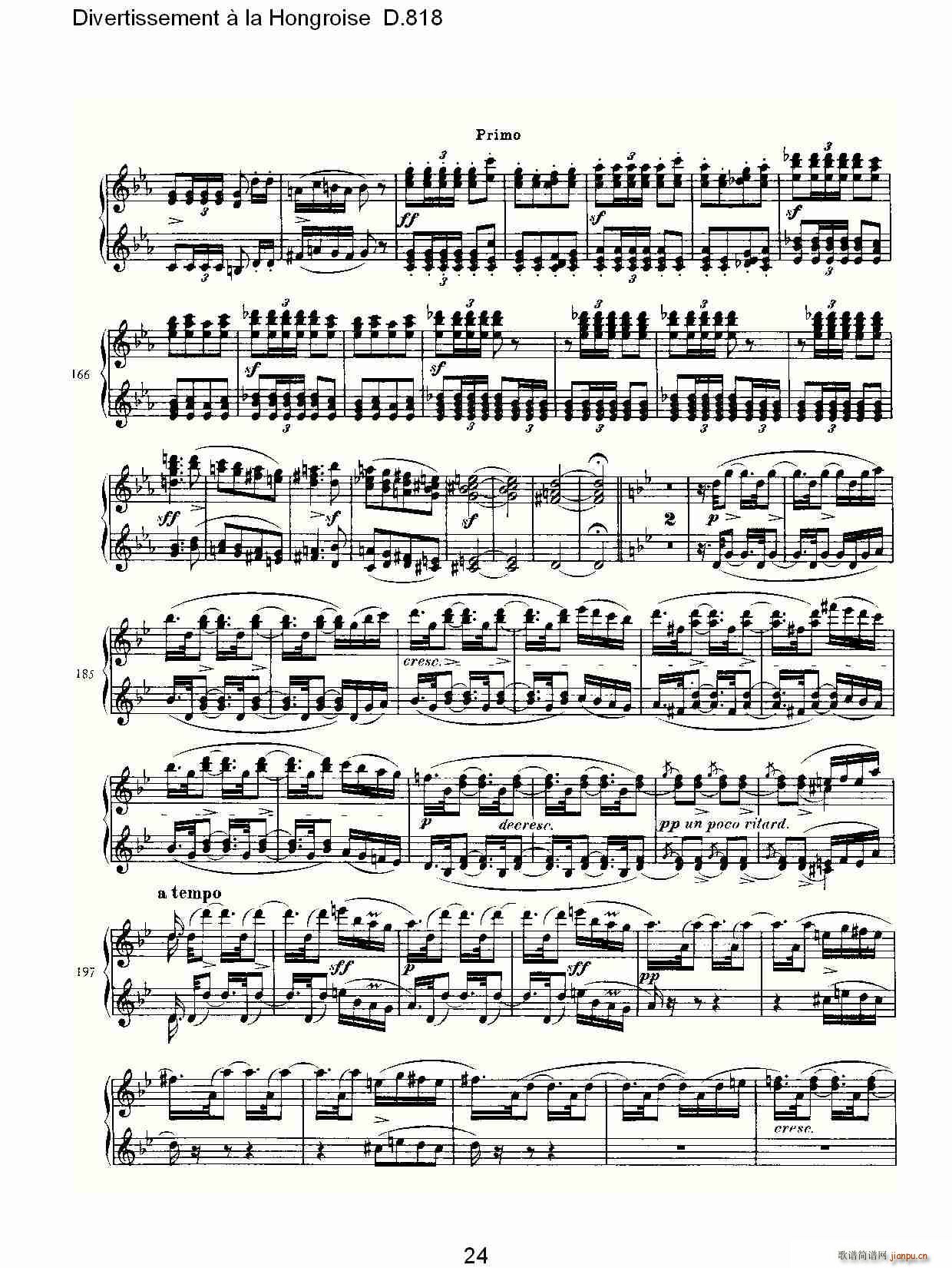 Divertissement �� la Hongroise D.818(ʮ�ּ�����)24
