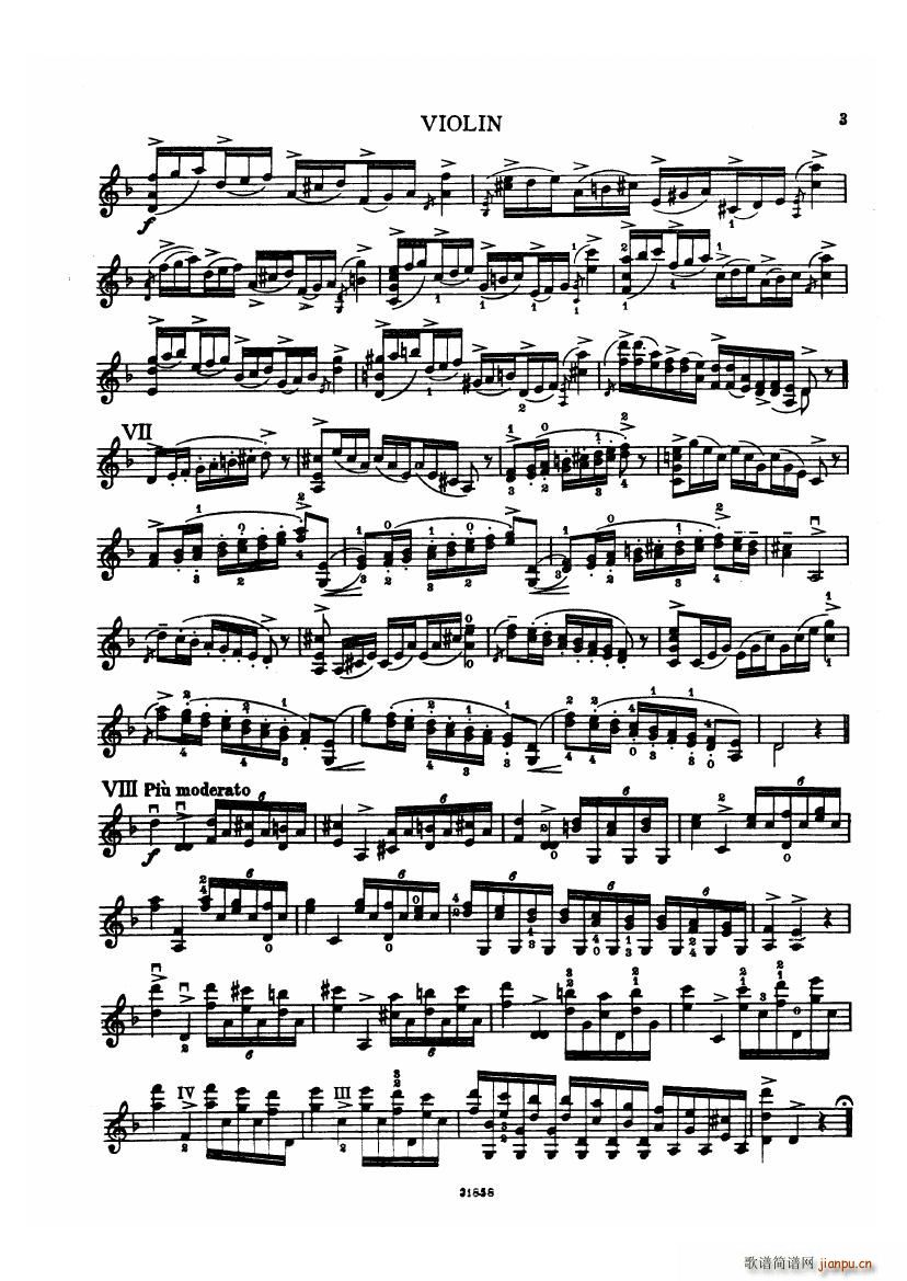 Corelli La folia for Violin(����V)3
