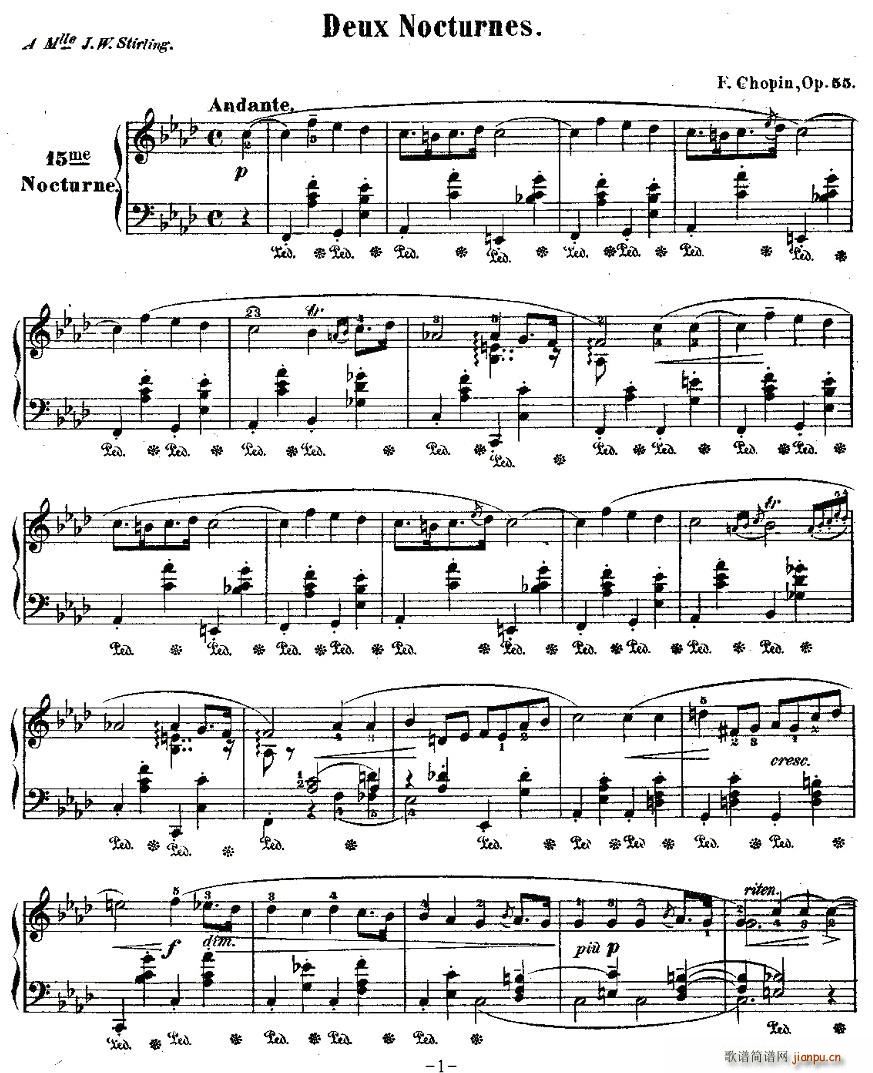 fС�{ҹ��Op.55��1(ʮ�ּ�����)1