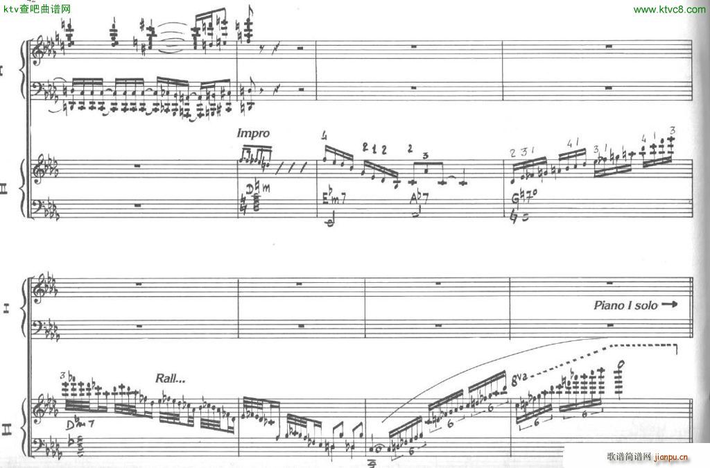 Bolling Sonata for Two Pianist no 2 Part2(����V)13