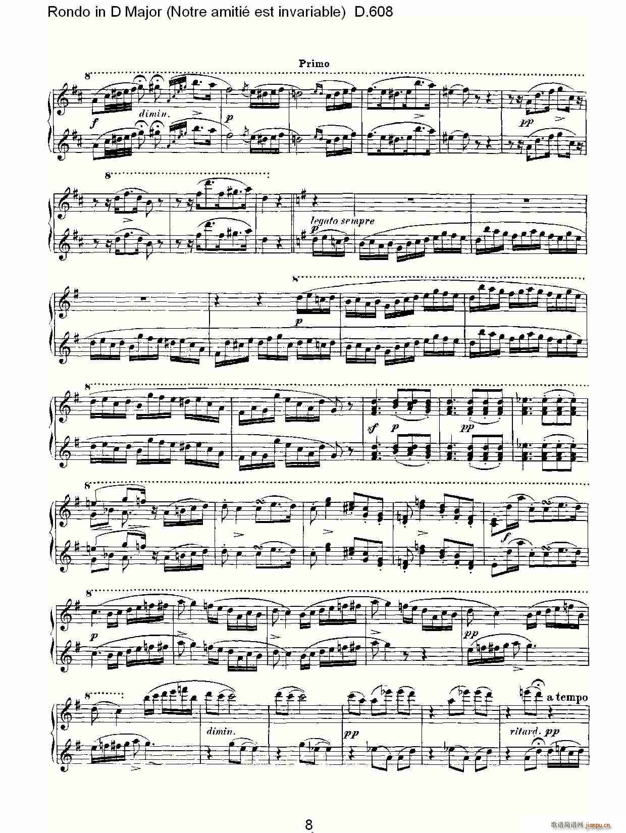 Rondo in D Major(ʮ�ּ�����)8