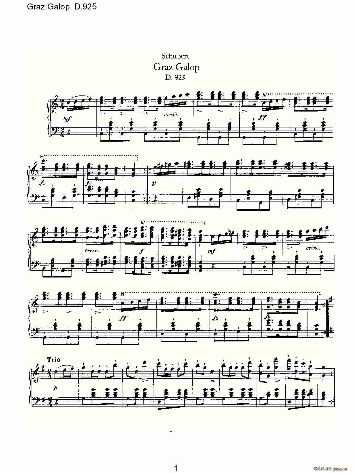 Graz Galop D.925(ʮ�ּ�����)1