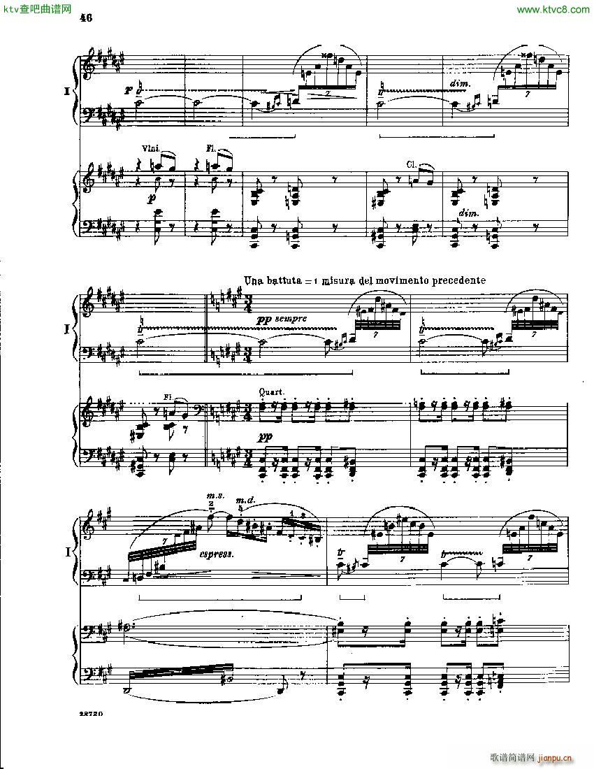 Franck Les Djinns 2 Piano Reduction(����V)44