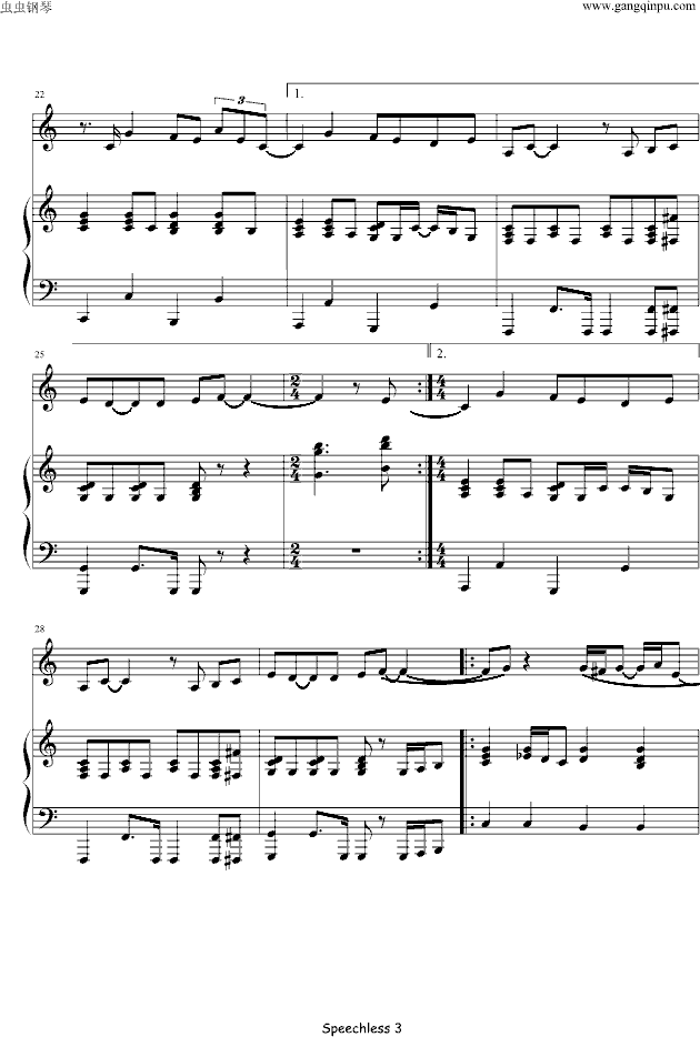 Speechless��ԭ�����V��(����V)3