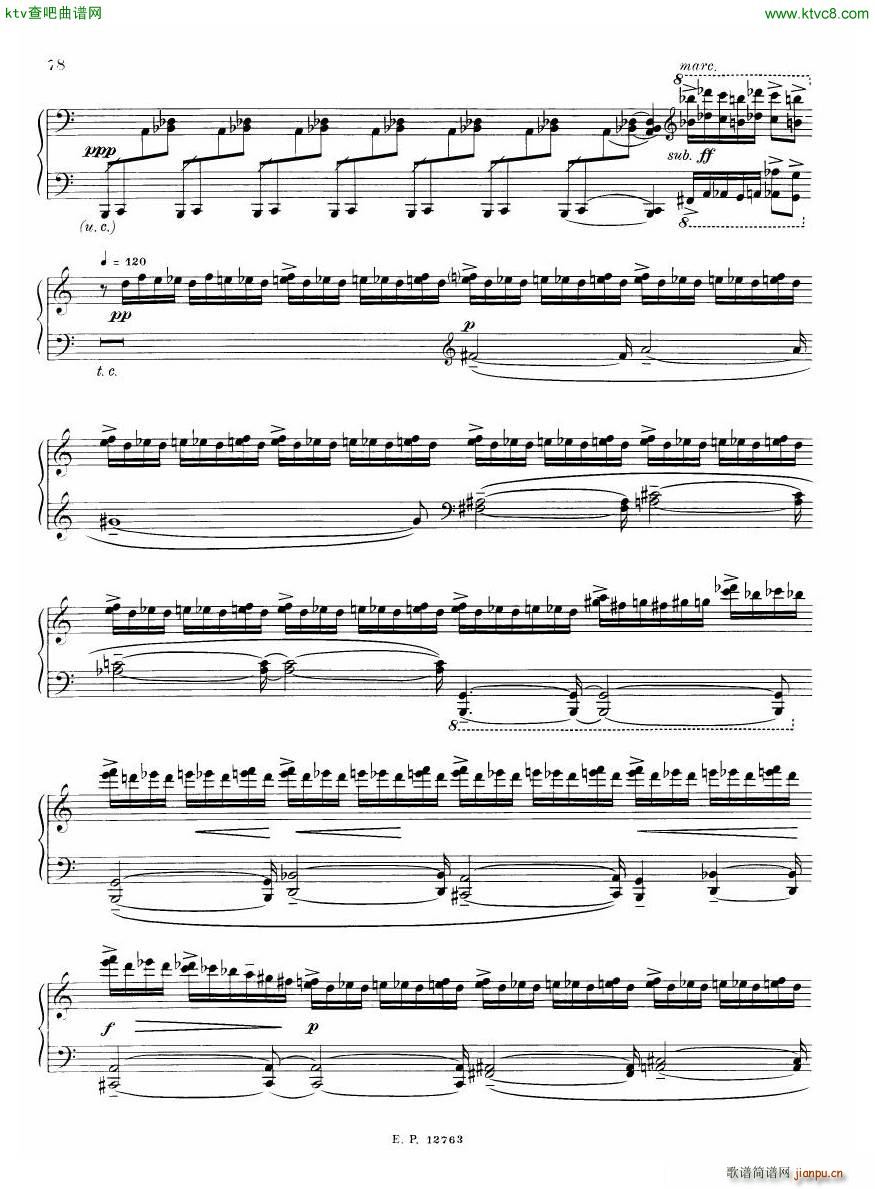 Russian Soviet Piano Music Album of 20th century ��(����V)23