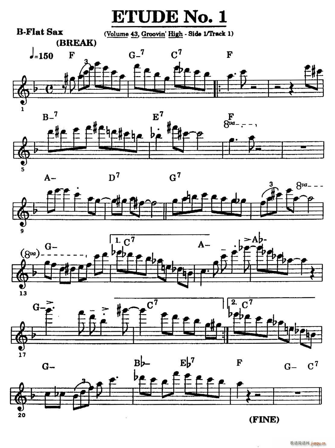 ETUDE No 1 �����_��˹����������(ʮ�ּ�����)1