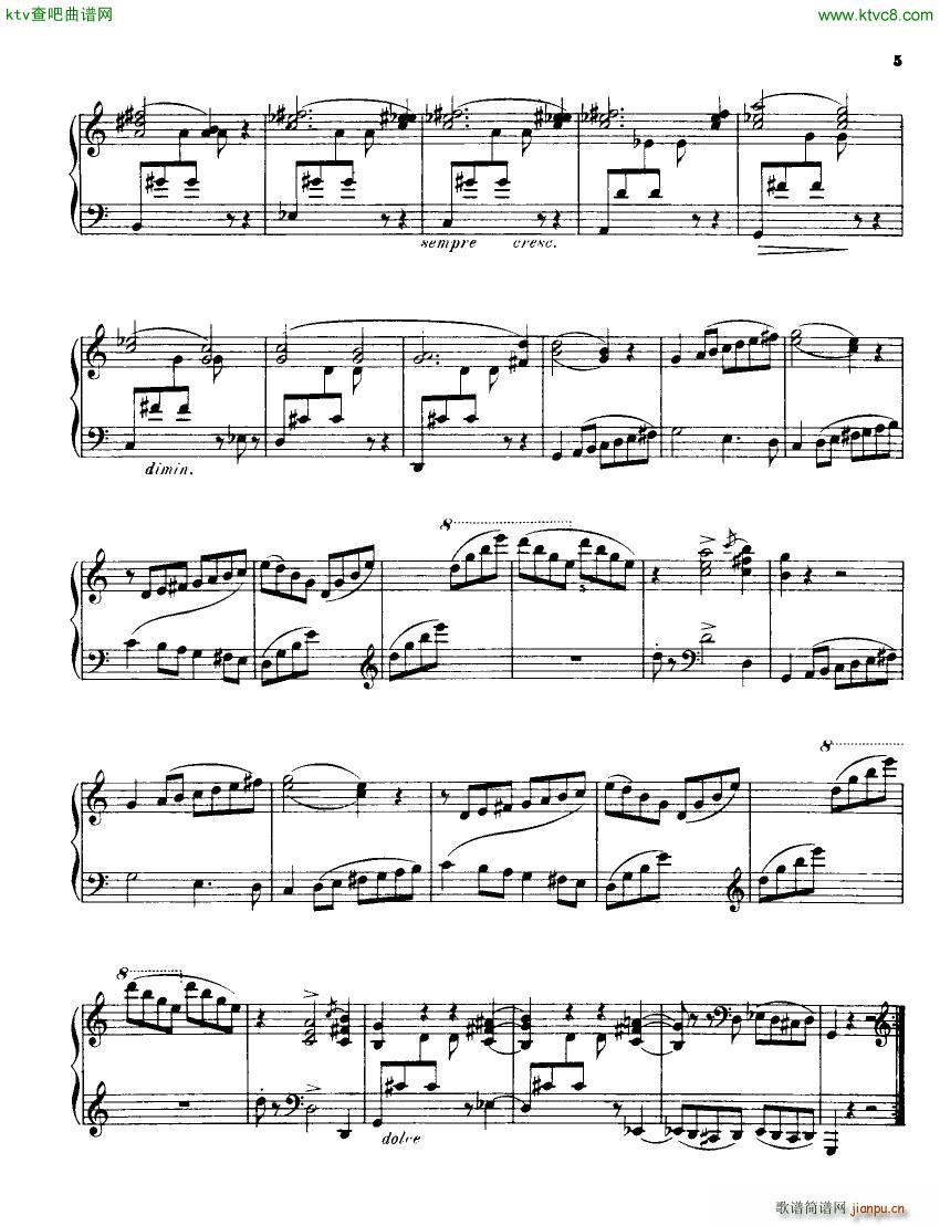 Indy Petite Sonate dans la forme classique op9(����V)3