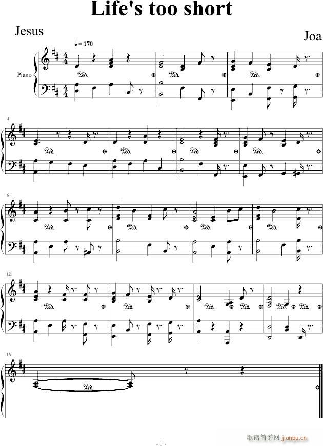 Life��s too short(����V)1