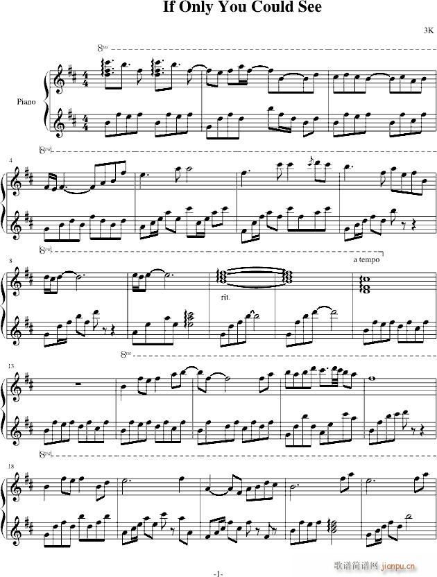 If Only You Could See(����V)1