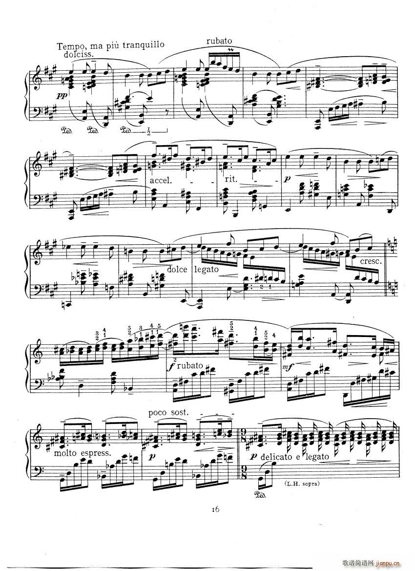 Bowen Op 87 Ballade No 2(����V)15