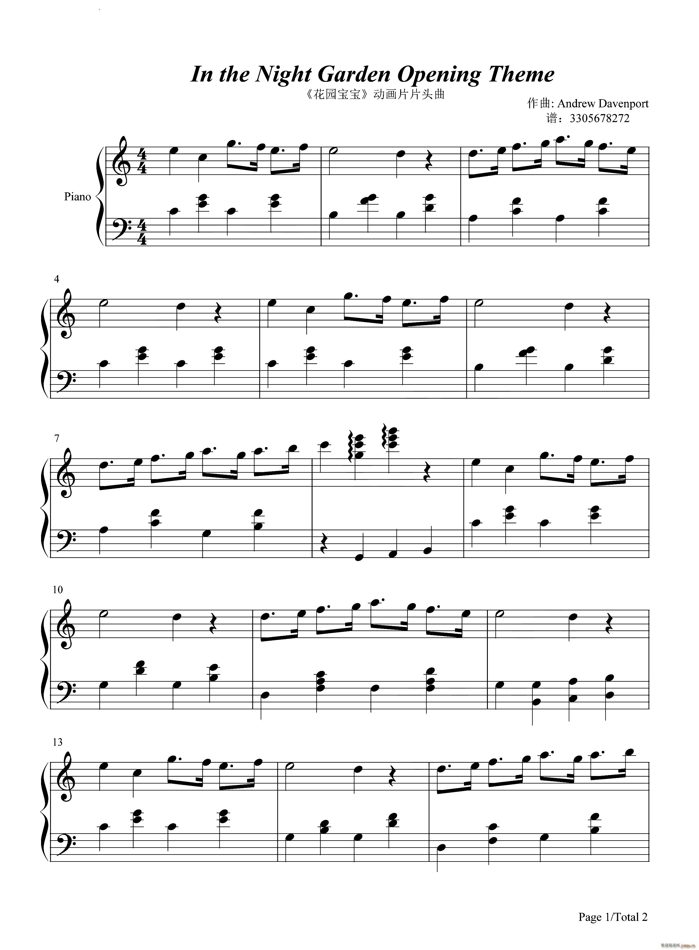 In the Night Garden Opening Theme���@����Ƭ�^��(����V)1