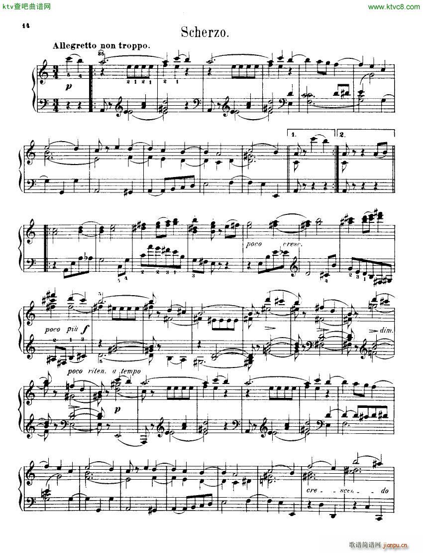 Indy Petite Sonate dans la forme classique op9(����V)12