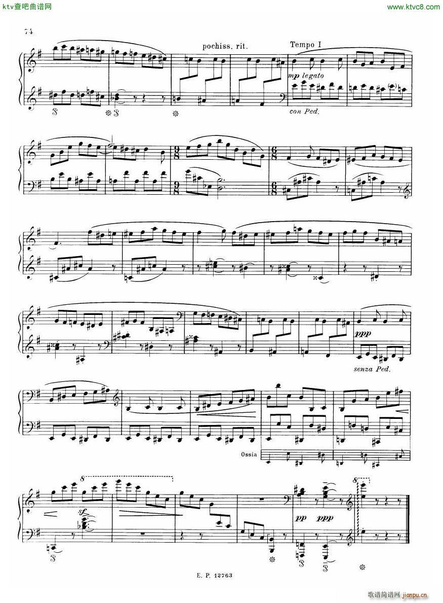 Russian Soviet Piano Music Album of 20th century ��(����V)19