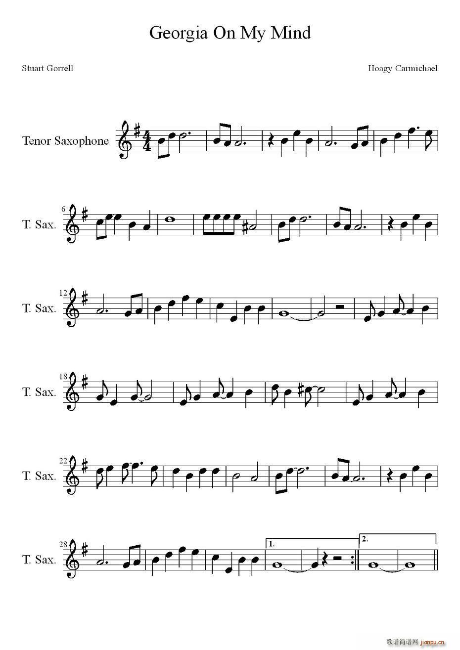 Georgia In My Mind(ʮ�ּ�����)1