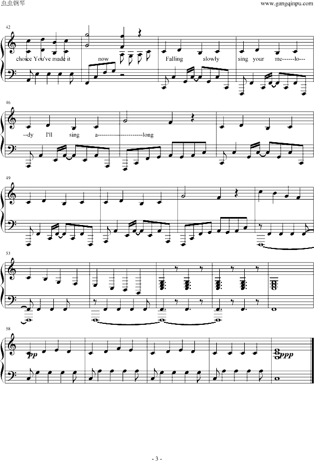 Falling Slowly(����V)3