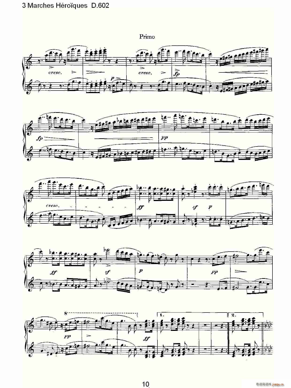 3 Marches H��ro?ques D 602 3 �M(j��n)����H��ro?ques D 602(����V)10