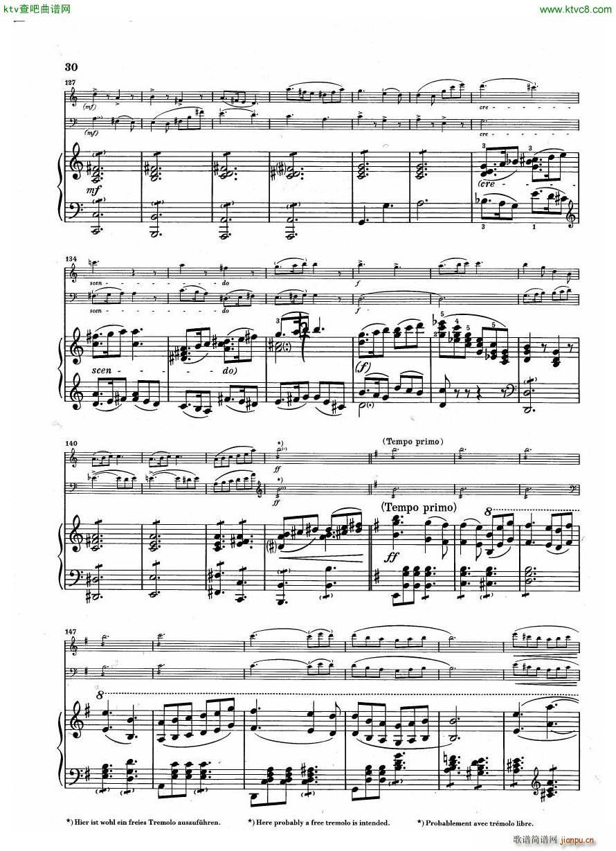 Debussy Trio en Sol(����V)30