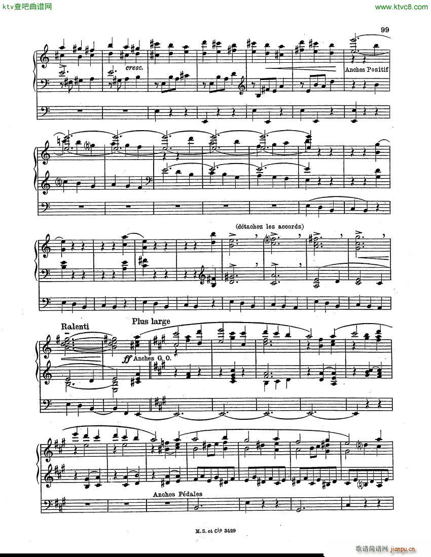 Guiraud Georges Offertoire Pascal organ(����V)7