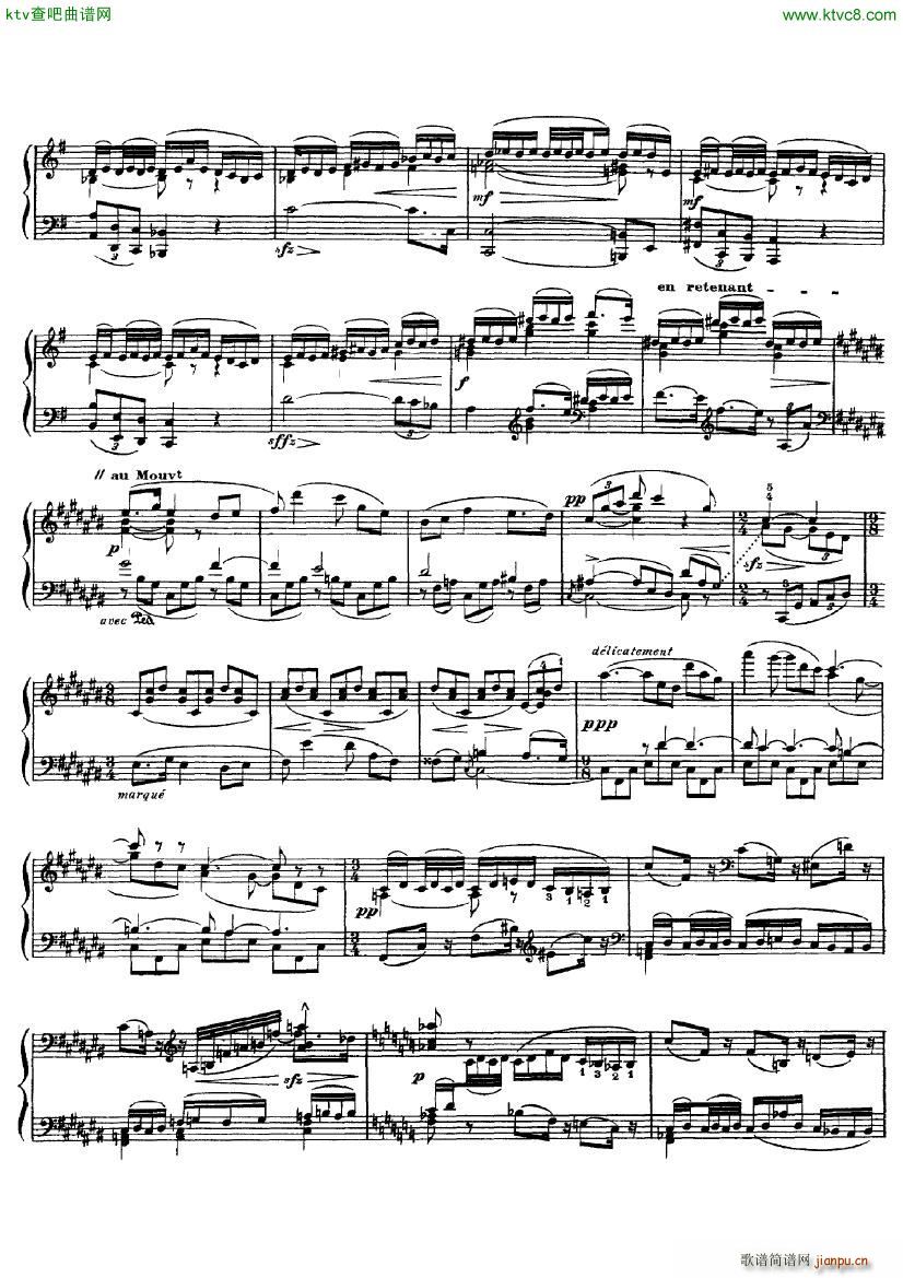 Indy Sonate en mi(����V)30