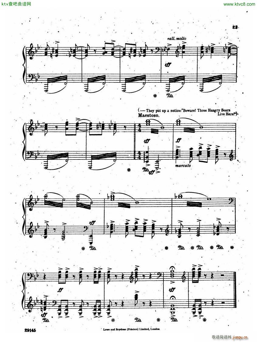 Coates The Three Bears Phantasy(����V)23