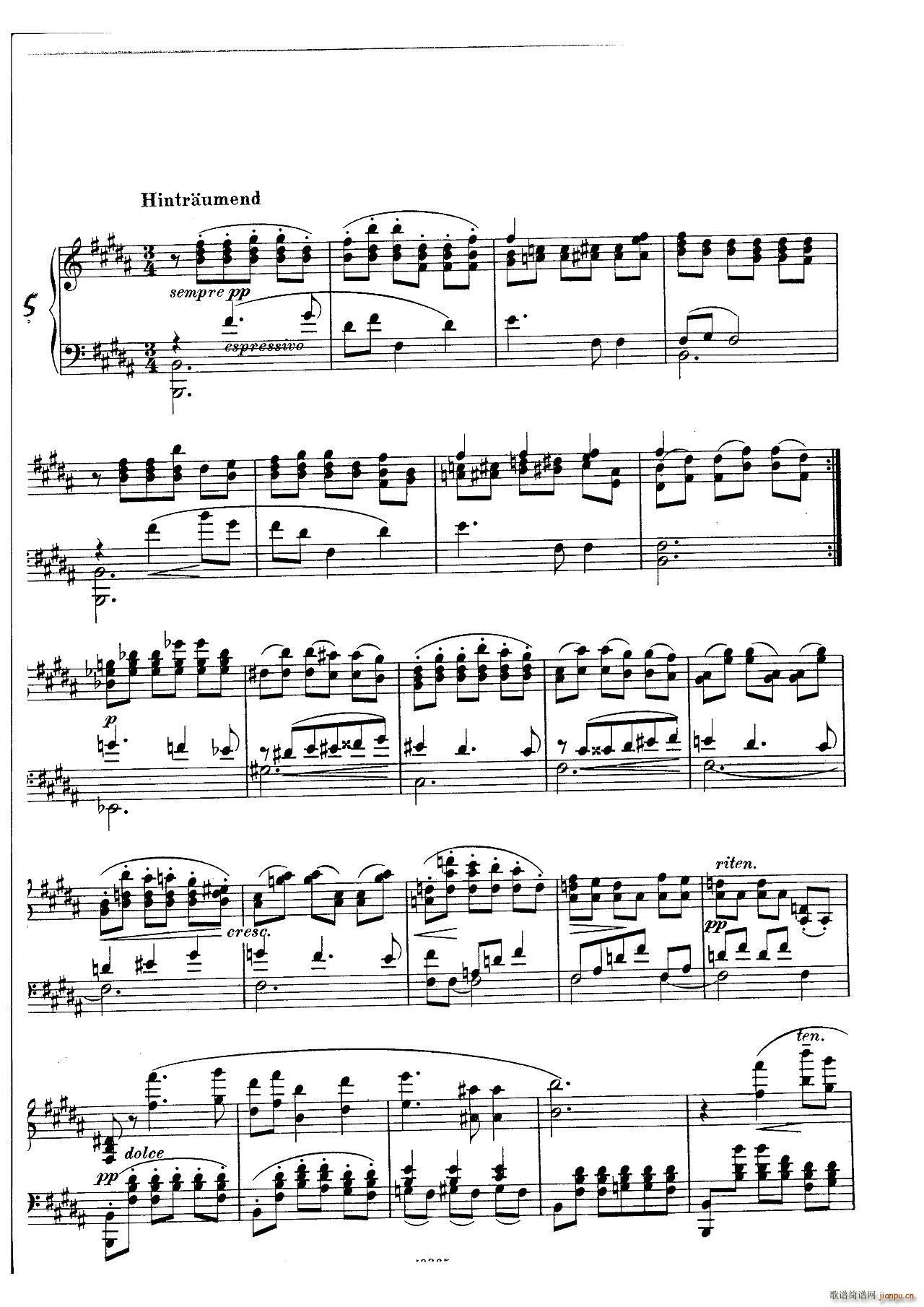 �� ��ķ��˹�� Landliche Tanzee Op 1 �l������(����V)7