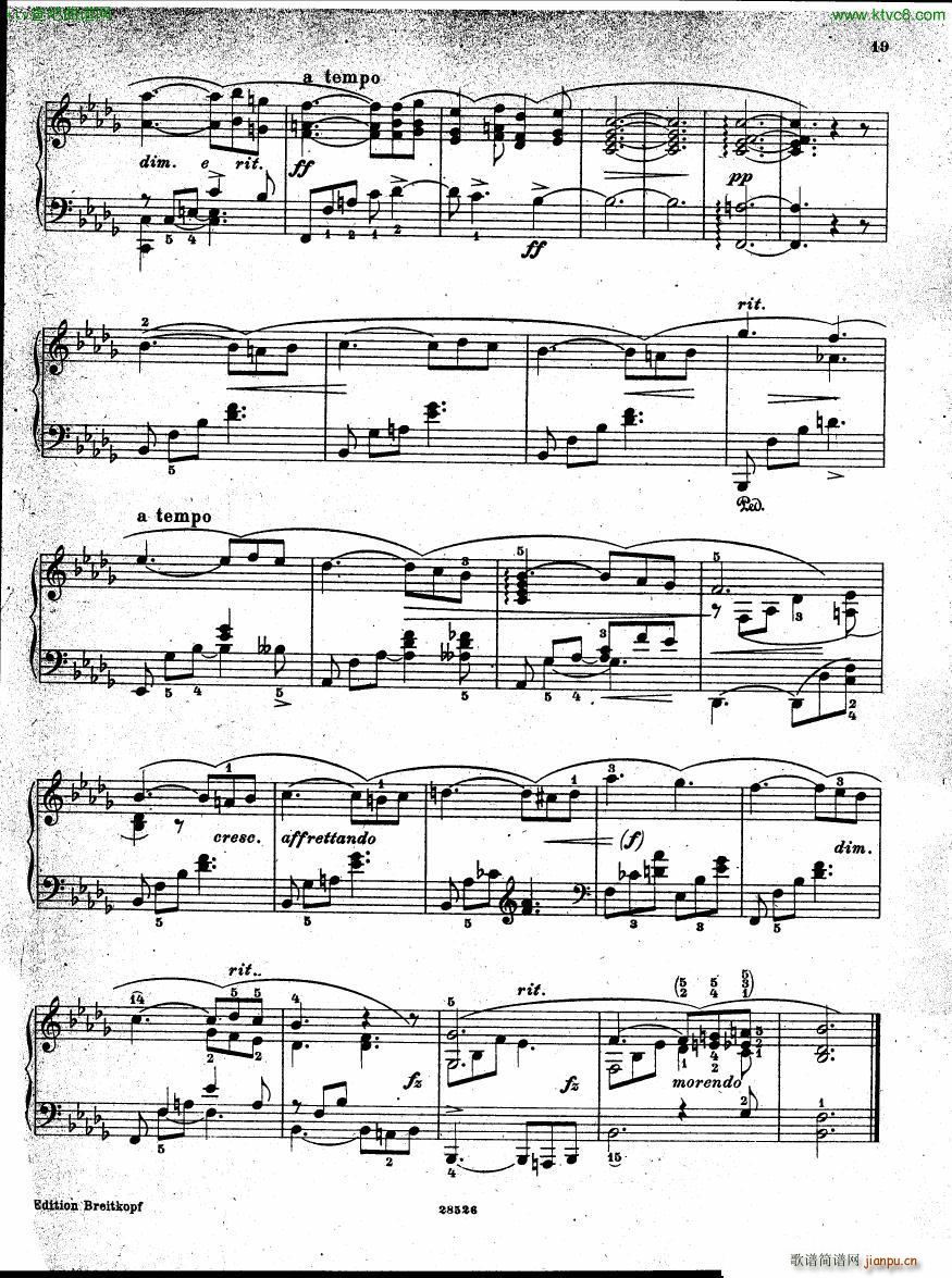 Henselt Piano Solo Album(����V)18