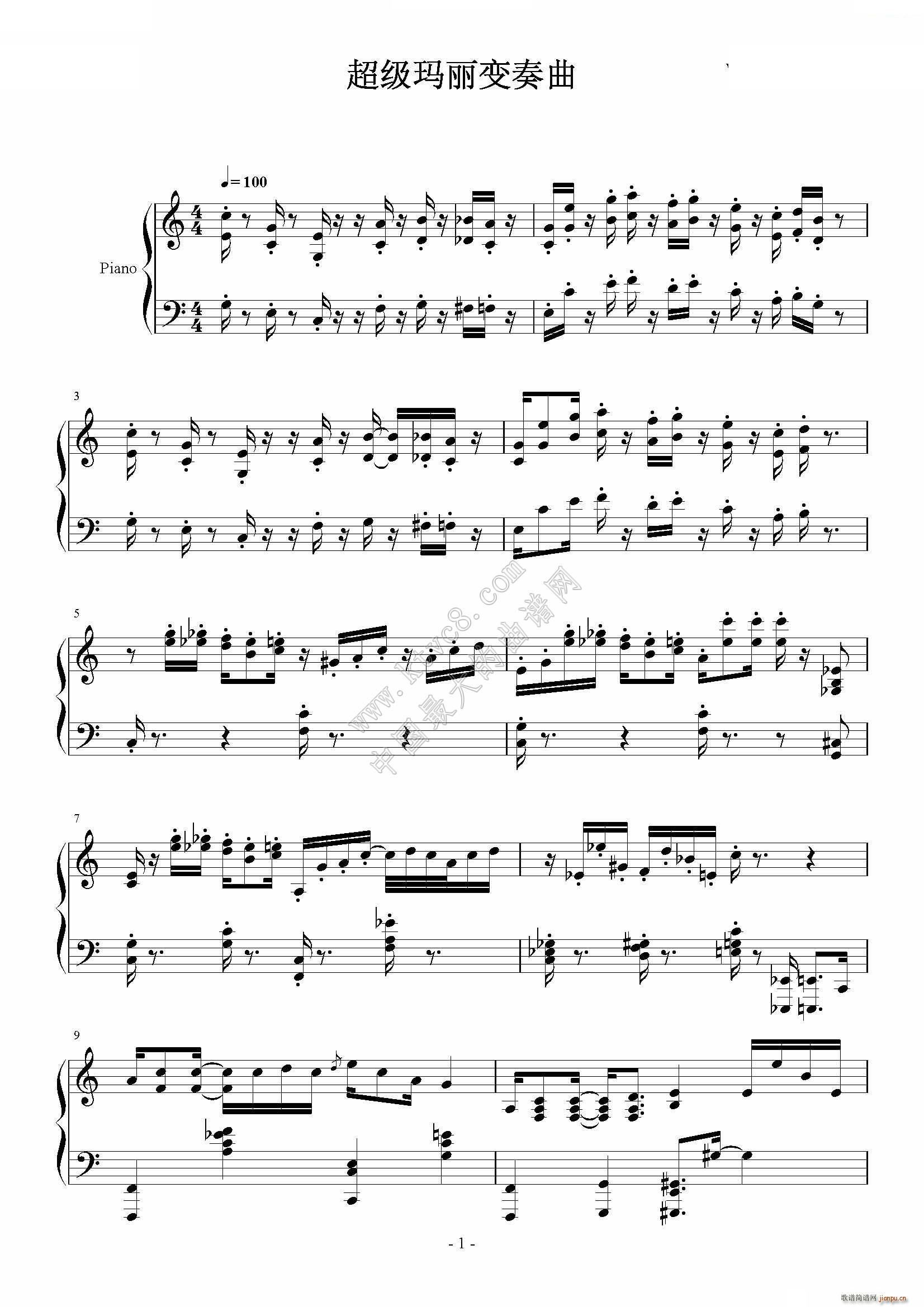 ��������׃���� Super Mario Medley(����V)1