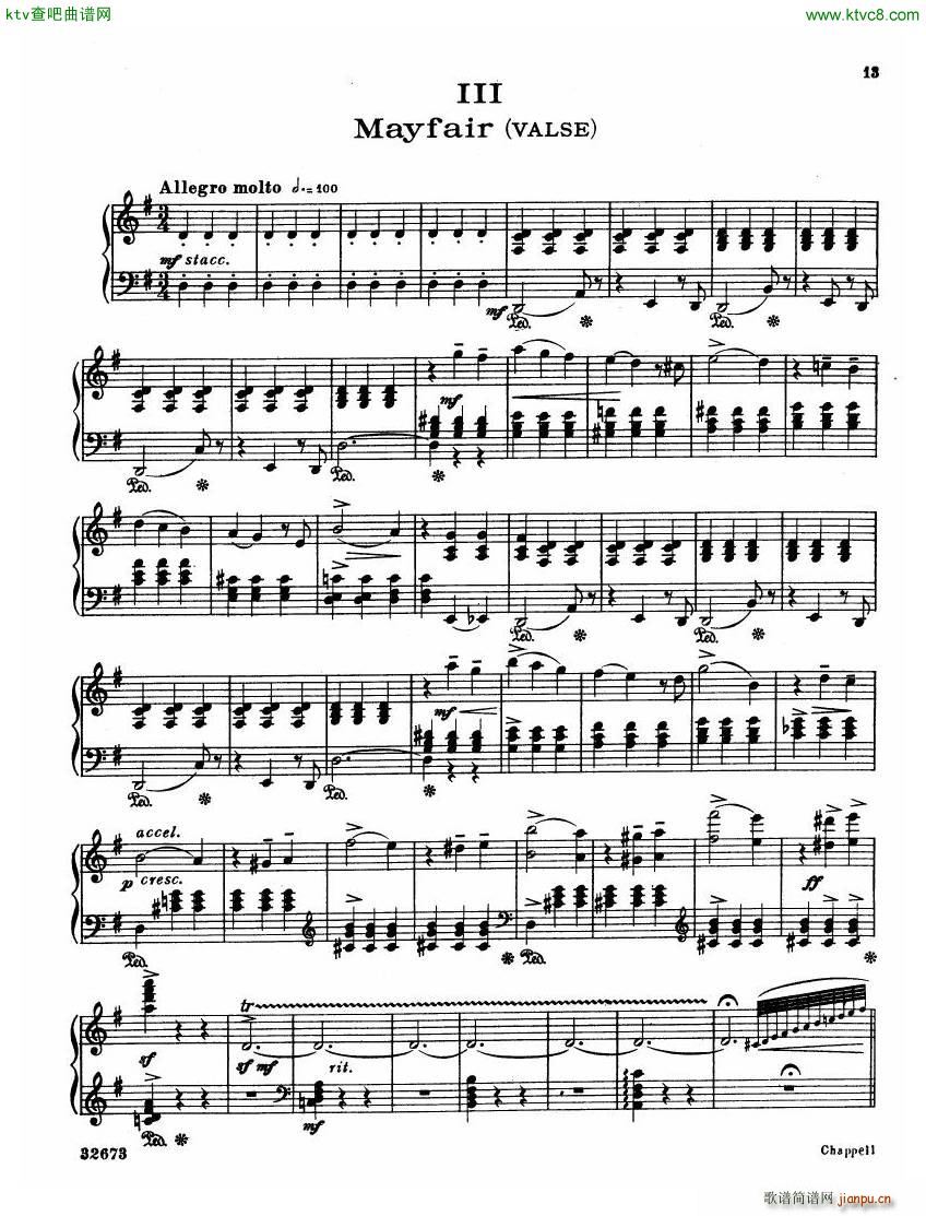 Coates London Again Piano Suite(����V)14