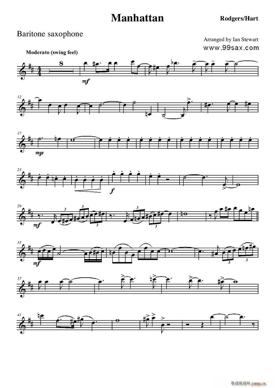 Manhattan Baritone Sax(���V)1