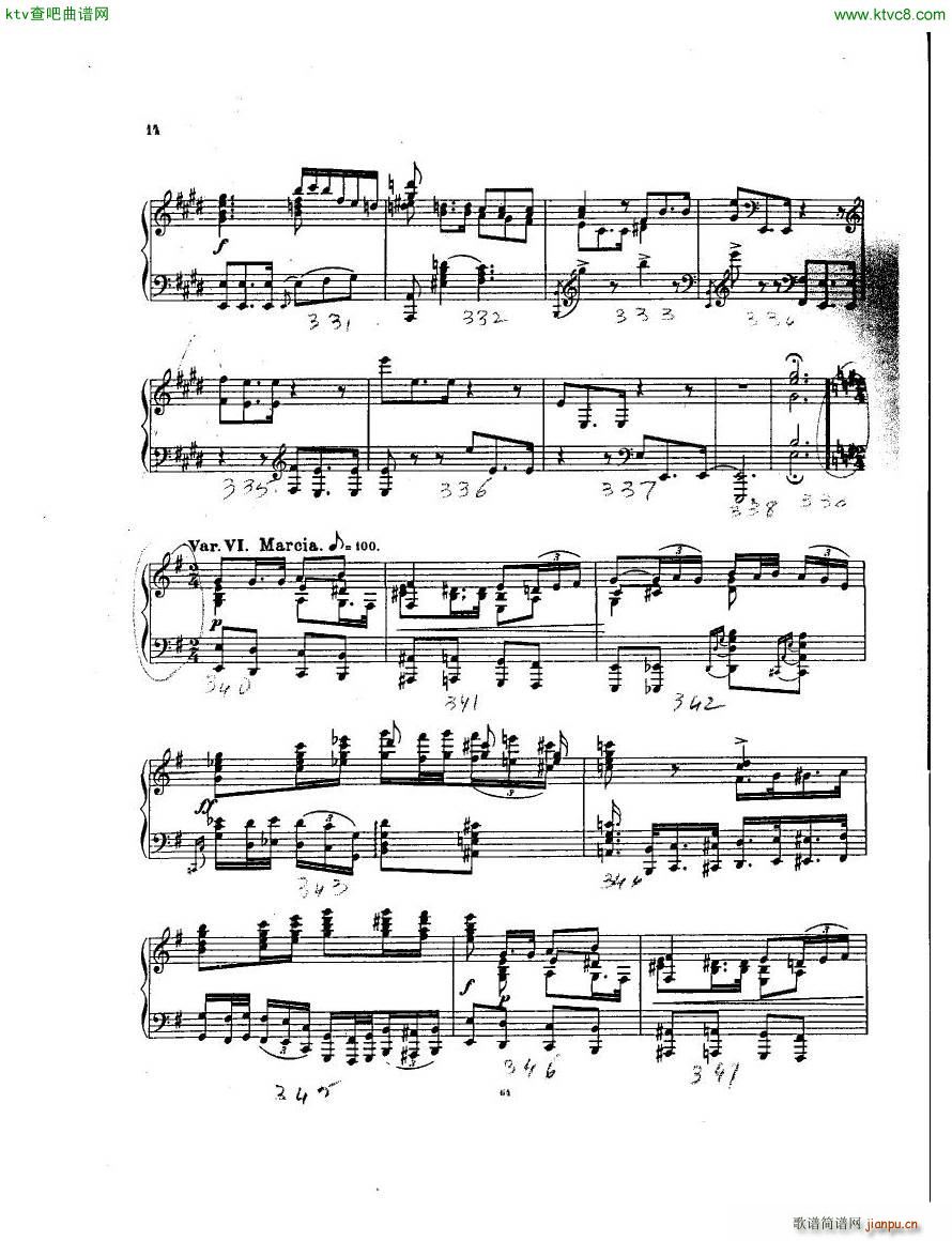 Antipov op 3 Variations(����V)13