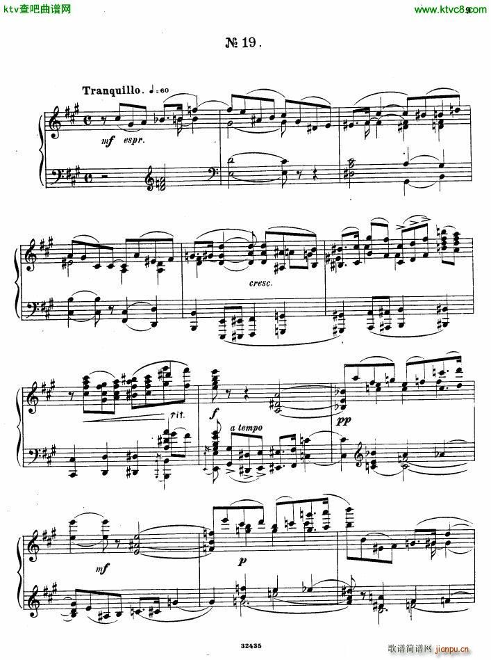 Gliere 25 Preludes op30 Book4(����V)8