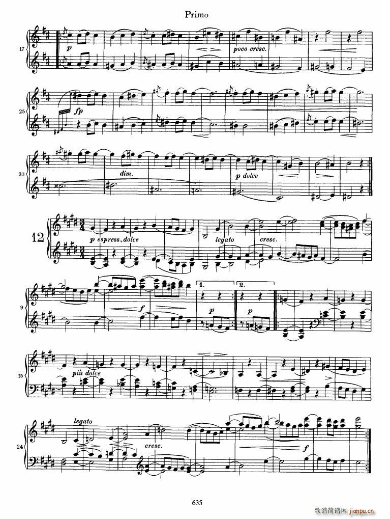 Brahms op 39 Waltzes(����V)17