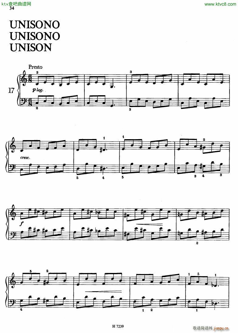 Hurnik piano etudes(����V)31