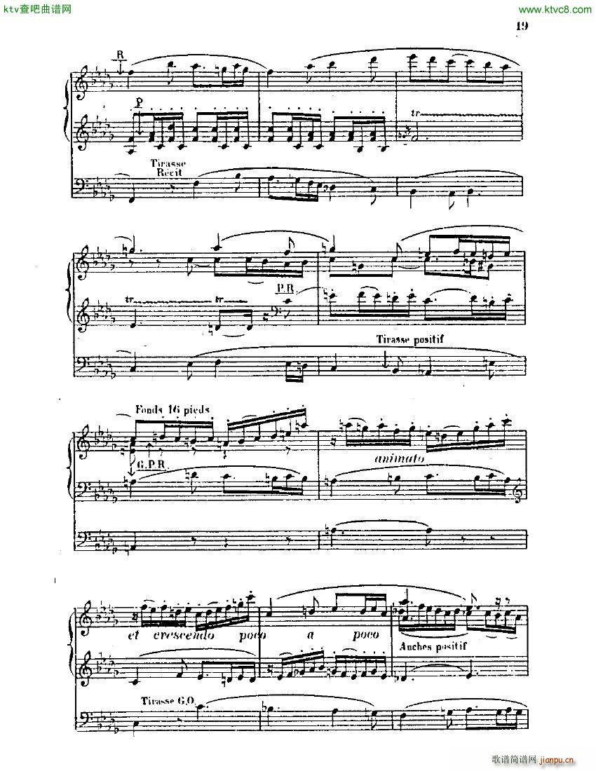 Blin Rene Symphonie mvt 1 solo organ(����V)19