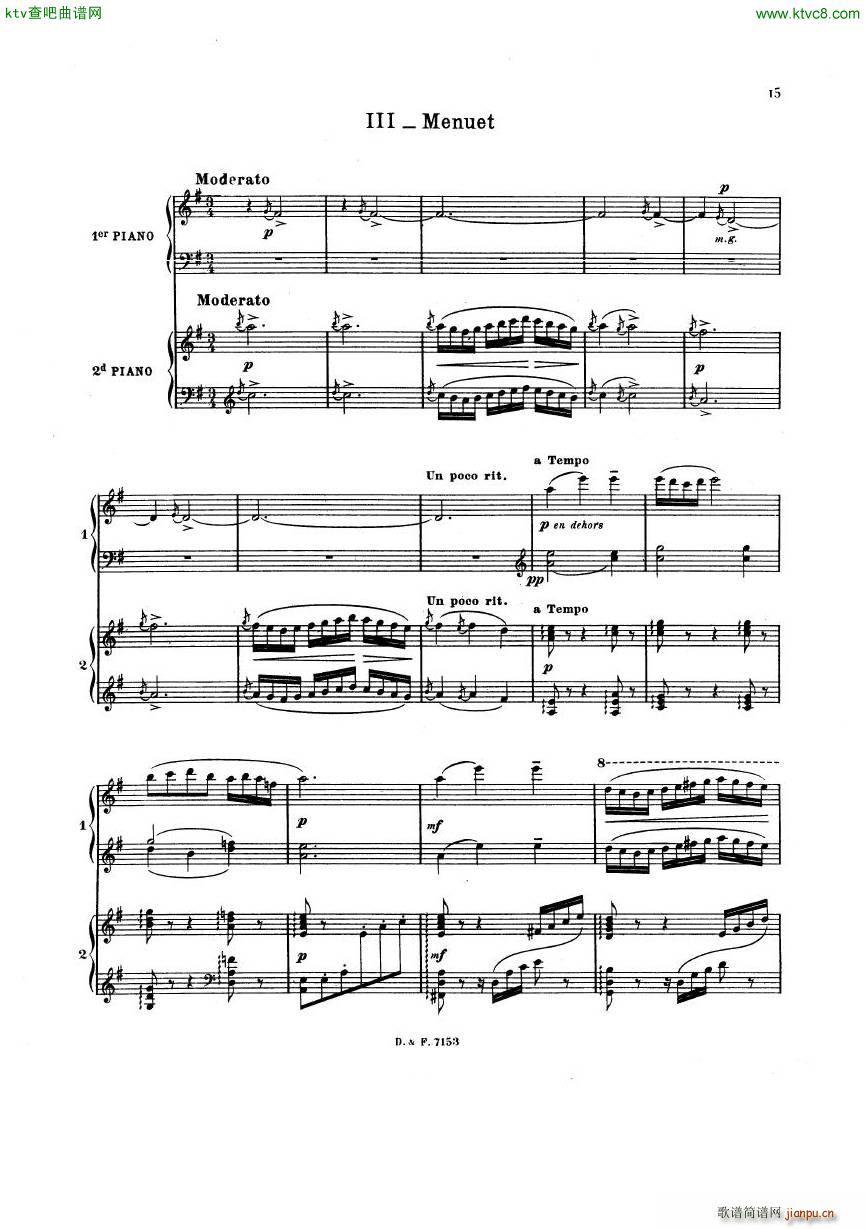 busser debussy Petite Suite 2P(����V)15