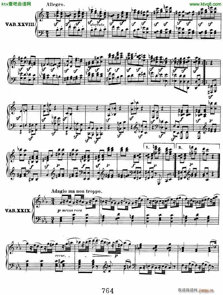 Beethoven op 120 Diabelli Variations(����V)24
