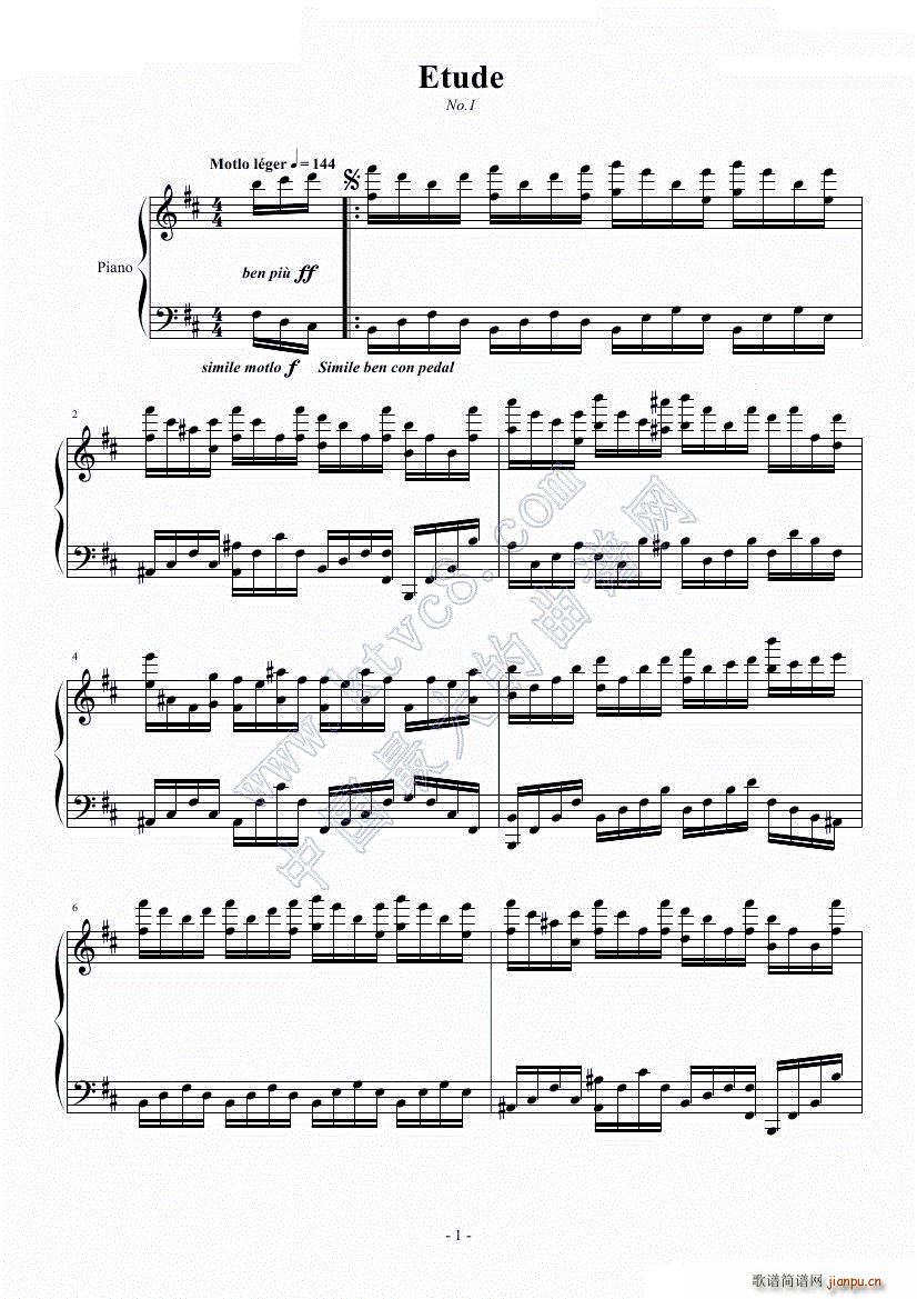 Etude 1(����V)1