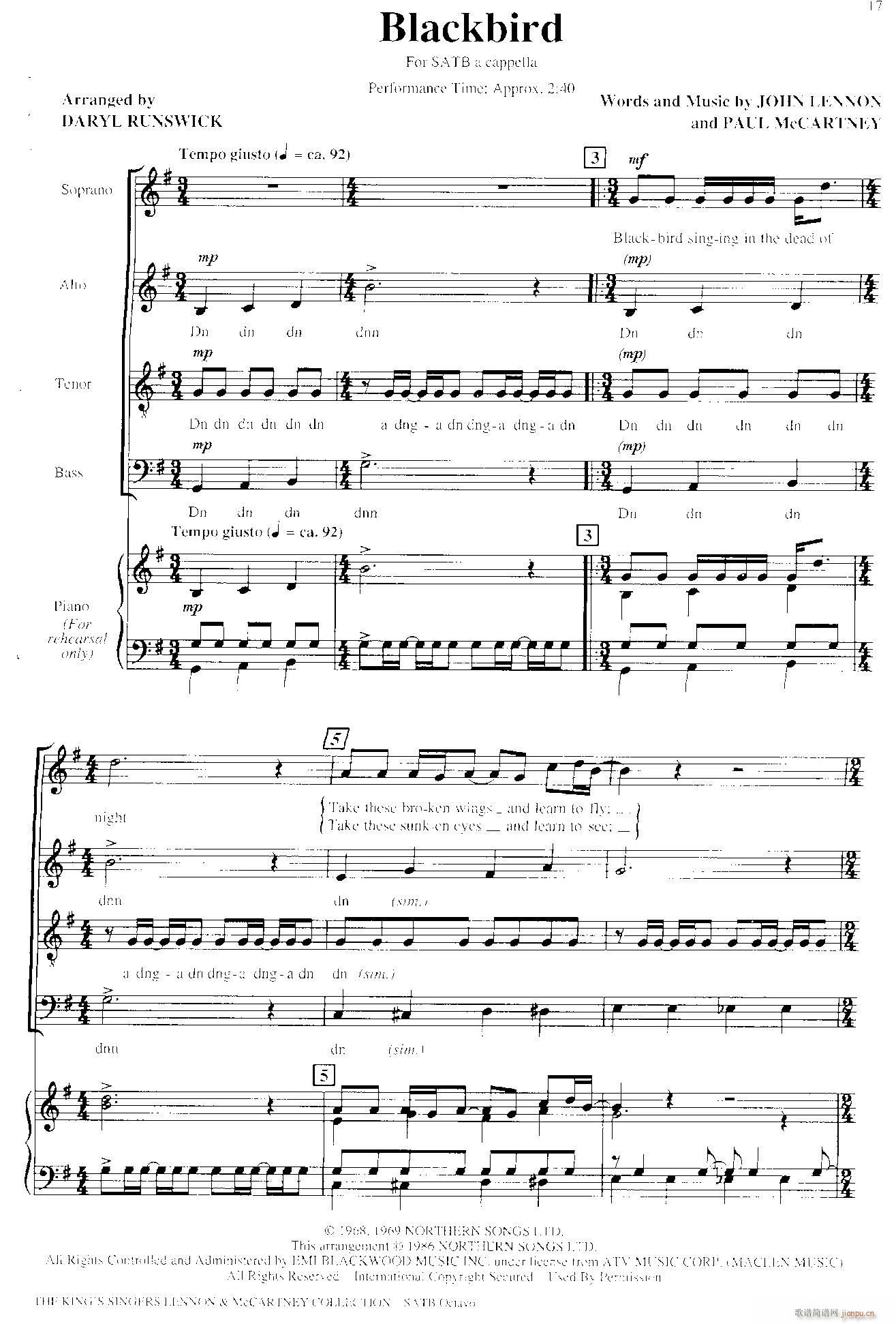 Blackbird ������ ��ٰ���(����V)1