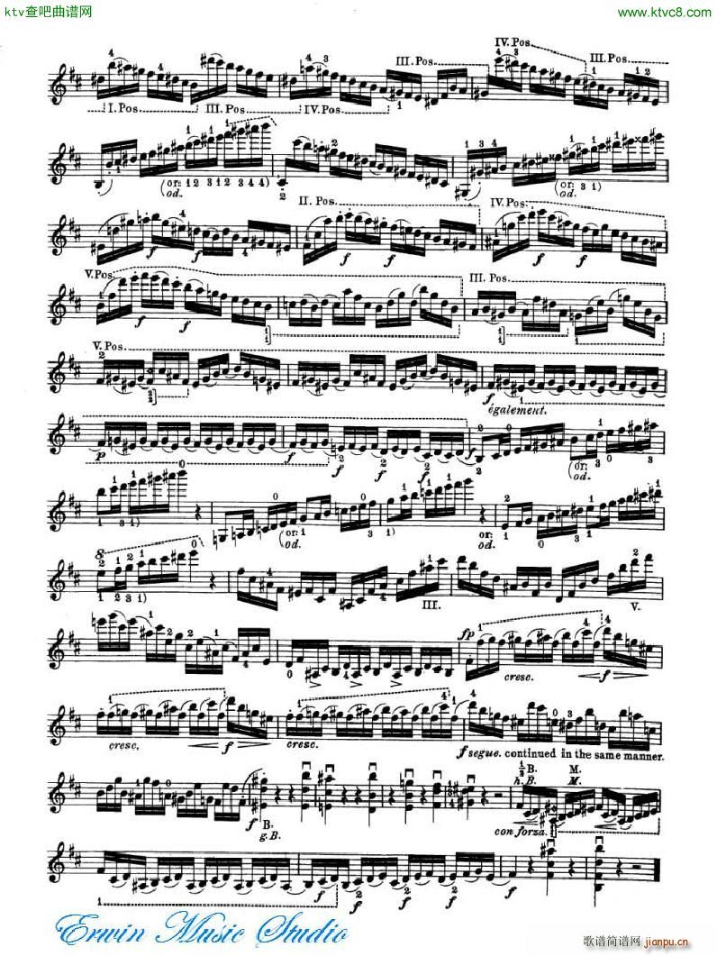 �_�� 24�׾�����Pierre Rode 24 Studi Per violino 01 08(ʮ�ּ�����)12