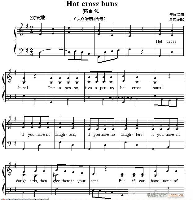 Ӣ�ă��菗�� Hot cross buns �����(����V)1