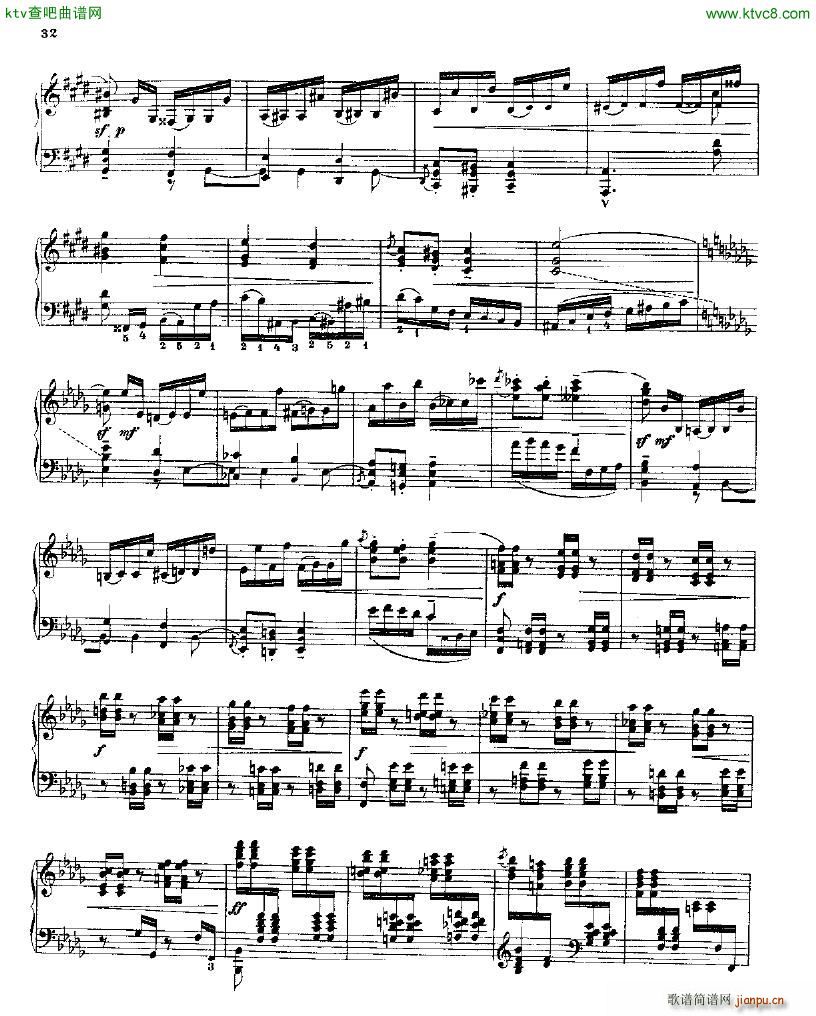 Balakirev Piano Sonata In B Flat Minor(����V)31