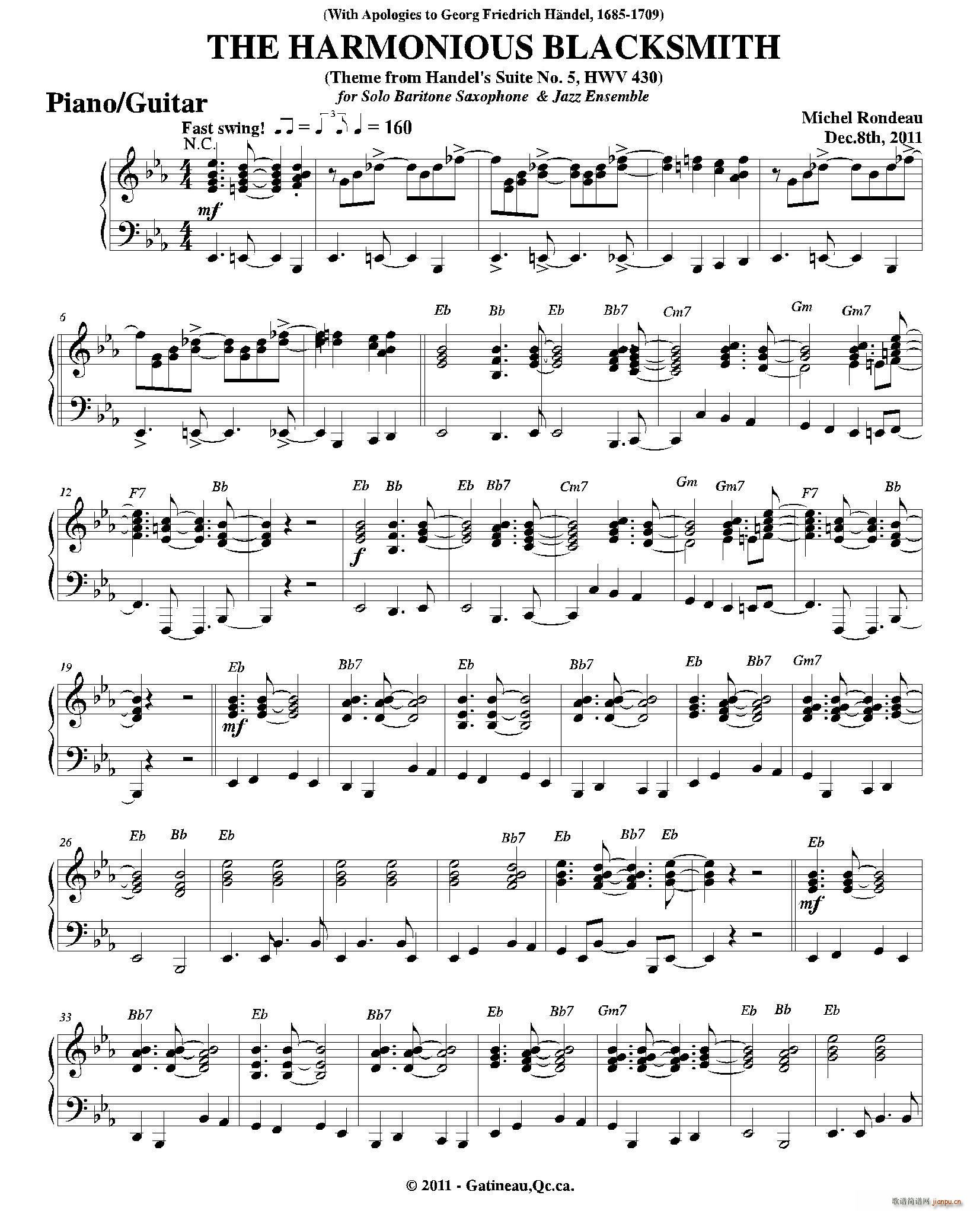 THE HARMONIOUS BLACKSMITH ��� ����(����V)1