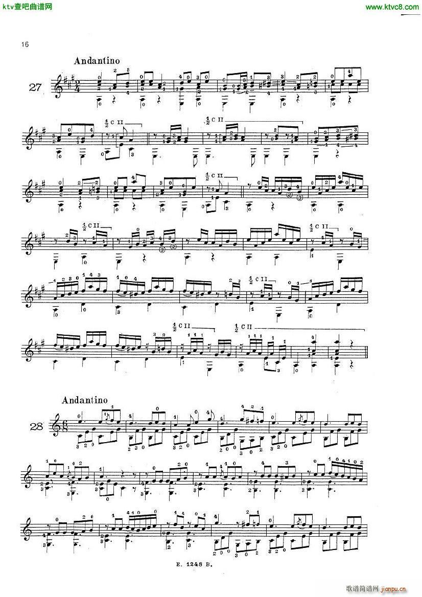 Mauro Giuliani Le Papillon op 50(����V)14